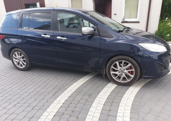 Mazda 5 cena 29500 przebieg: 285000, rok produkcji 2014 z Toruń małe 466